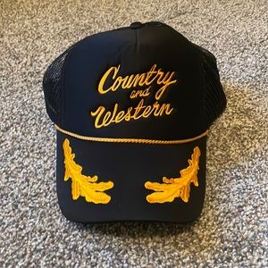 “Country and Western” baseball hat